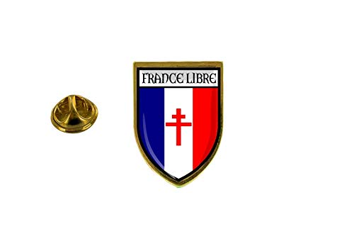 Akachafactory Pin Anstecker Anstecker Anstecker Stadt Flagge Frankreich Libre de Gaulle Akachafactory Pin Anstecker Anstecker Anstecker Stadt Flagge Frankreich Libre de Gaulle von Akachafactory