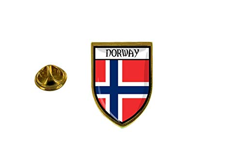 Akachafactory Pin Anstecker Stadt Flagge Norwegen - Rot - Klassisch - Resin - Unisex - 1 Count - Accessoire - Pin Akachafactory Pin Anstecker Stadt Flagge Norwegen - Rot - Klassisch - Resin - Unisex - 1 Count - Accessoire - Pin von Akachafactory