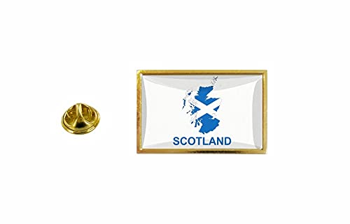 Akachafactory Pin Pin Anstecknadel Flagge Landkarte Schottland von Akachafactory