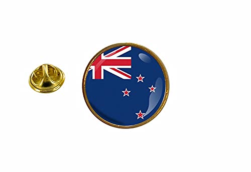 Akachafactory Pin Pin Pin Pin Neuseeland-Flagge rund von Akachafactory