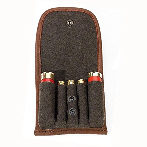 Akah Patronenetui Loden braun Für 3 Kugeln + 2 x Schrot. Akah Patronenetui Loden braun Für 3 Kugeln + 2 x Schrot. von Akah