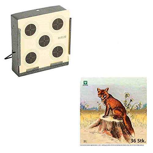 Akah Scheibenkasten Kugelfangkasten 14x14cm inkl. 10x DJV-Scheibe Fuchs Akah Scheibenkasten Kugelfangkasten 14x14cm inkl. 10x DJV-Scheibe Fuchs von Akah