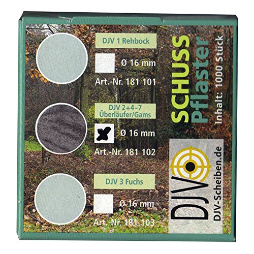 Akah DJV Schusspflaster Grau 19 mm 1000 Stk. Akah DJV Schusspflaster Grau 19 mm 1000 Stk. von Akah