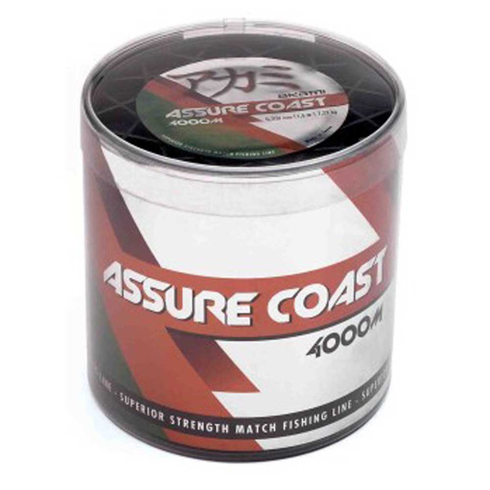Akami Assure Coast Monofilament 4000 M Braun 0.128 mm Akami Assure Coast Monofilament 4000 M Braun 0.128 mm von Akami