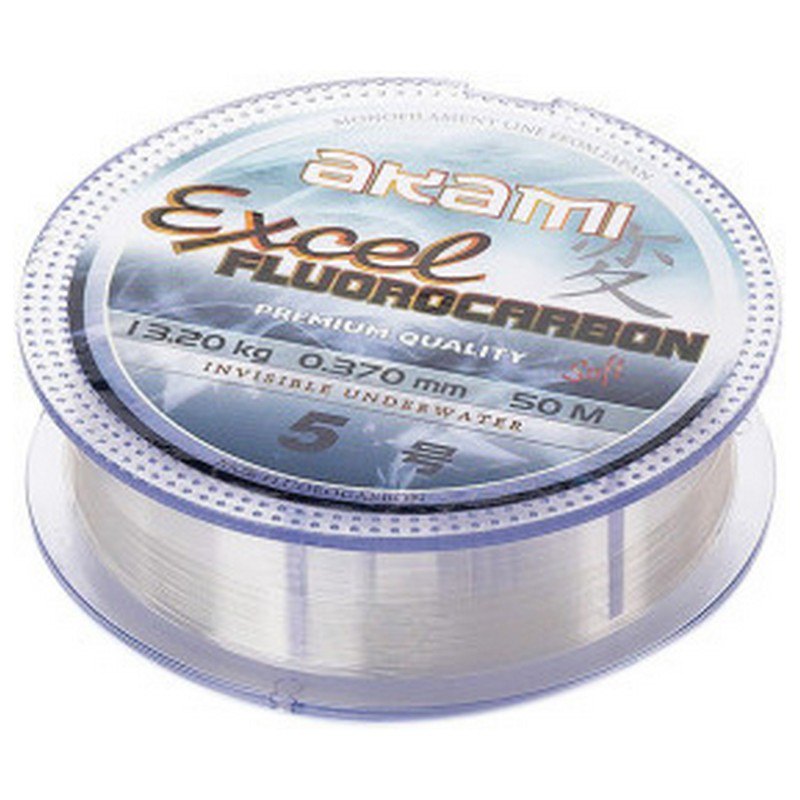 Akami Excel Fluorocarbon 30 M Durchsichtig 0.810 mm Akami Excel Fluorocarbon 30 M Durchsichtig 0.810 mm von Akami