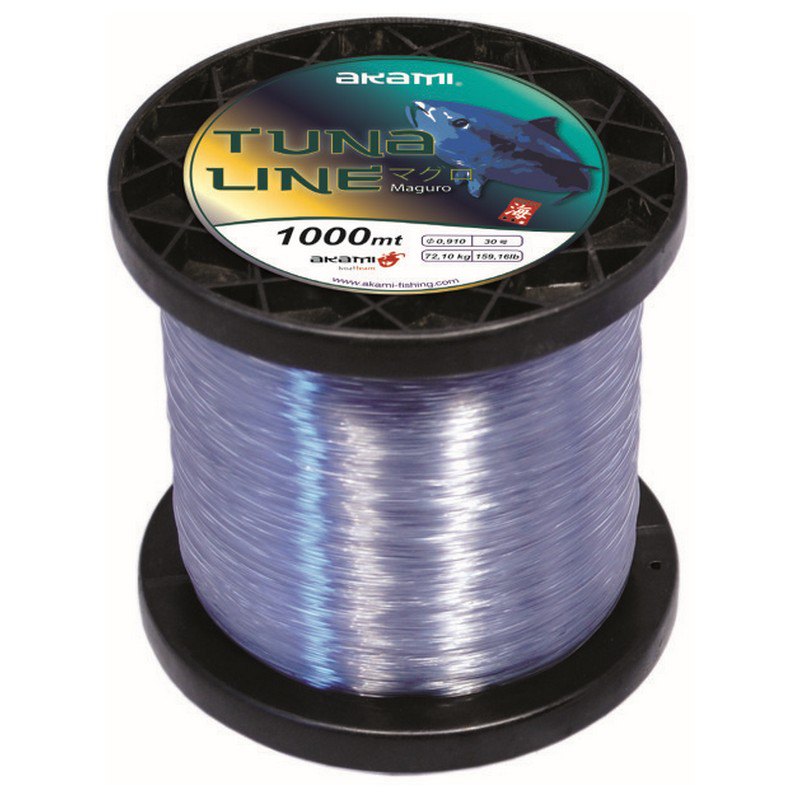 Akami Tuna Line Monofilament 1000 M Blau 0.810 mm Akami Tuna Line Monofilament 1000 M Blau 0.810 mm von Akami