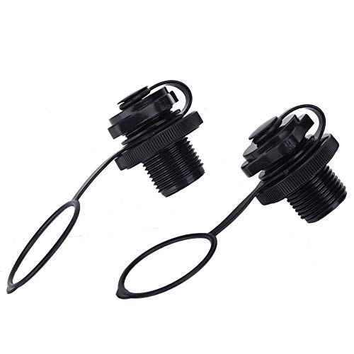 Akozon Air Valves Inflatable Boat Valve 2pcs Ersatzschraube für Schlauchboot Raft Pool Boat Akozon Air Valves Inflatable Boat Valve 2pcs Ersatzschraube für Schlauchboot Raft Pool Boat von Akozon