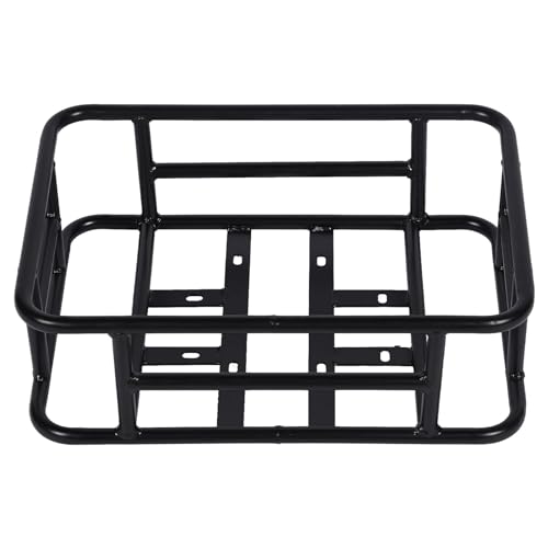 Akozon Fahrradkorb Hinten, Eisen, Wasserdicht, Große Kapazität, Rostfrei, Fahrrad-Aufbewahrungskorb, Schwarz, für Pendler, Reisen Im Freien Akozon Fahrradkorb Hinten, Eisen, Wasserdicht, Große Kapazität, Rostfrei, Fahrrad-Aufbewahrungskorb, Schwarz, für Pendler, Reisen Im Freien von Akozon