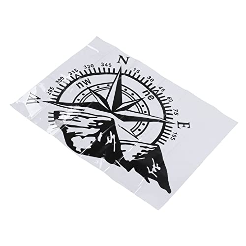 Akozon Kompass Berg Aufkleber, 48 X 34 cm Universal Wasserdicht Auto-Aufkleber-Dekoration für Seiten- oder Heckscheibe, Autotür, Karosserie Akozon Kompass Berg Aufkleber, 48 X 34 cm Universal Wasserdicht Auto-Aufkleber-Dekoration für Seiten- oder Heckscheibe, Autotür, Karosserie von Akozon