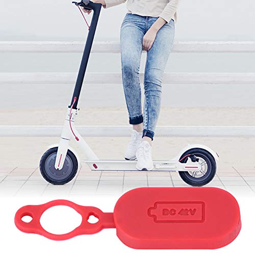 Akozon Ladegerätabdeckung für Elektroroller, Port-Schutzabdeckungskappe für -LadeanschlussabdeckungMIJIA Electric Scooter Red Waterproof Charging Interface Akozon Ladegerätabdeckung für Elektroroller, Port-Schutzabdeckungskappe für -LadeanschlussabdeckungMIJIA Electric Scooter Red Waterproof Charging Interface von Akozon