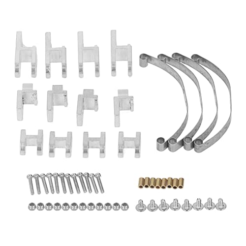 Akozon RC-Blattfeder-Aufhängungsstange – Blattfeder-Aufhängungsset aus Aluminiumlegierung für WPL B4 24 1/16 RC-Car – Robust, Langlebig, Einfach zu Bedienen (#12) von Akozon