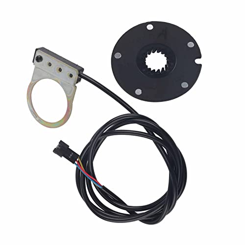 E-Bike-Tretsensor, Electric Bike Power Pedal Assist 6 Magnetscheibe für Pedal Fahrradteile Set Nsor Assistance Sensor Radfahren Zubehör von Akozon