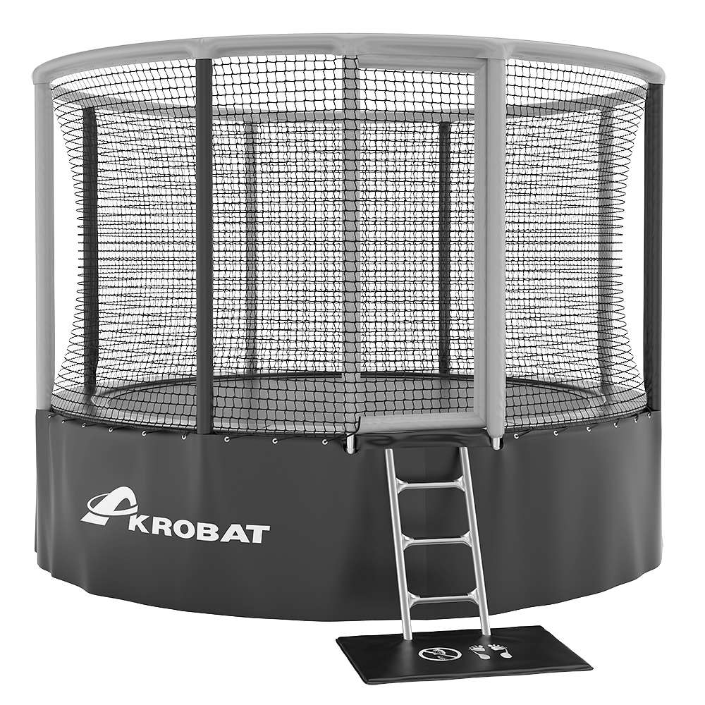 Akrobat Trampolin "Gallus", 480 cm, Grau-Schwarz Akrobat Trampolin "Gallus", 480 cm, Grau-Schwarz von Akrobat