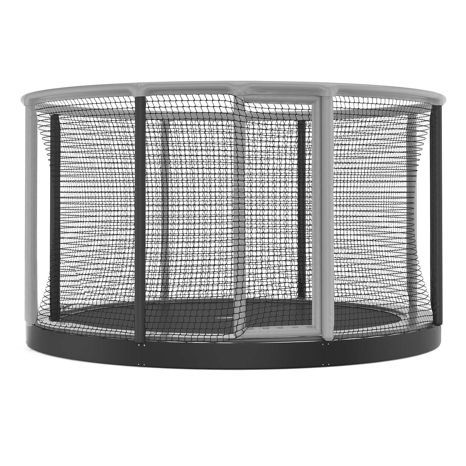 Akrobat Trampolin "Gallus Flat", 427 cm, Grau-Schwarz Akrobat Trampolin "Gallus Flat", 427 cm, Grau-Schwarz von Akrobat