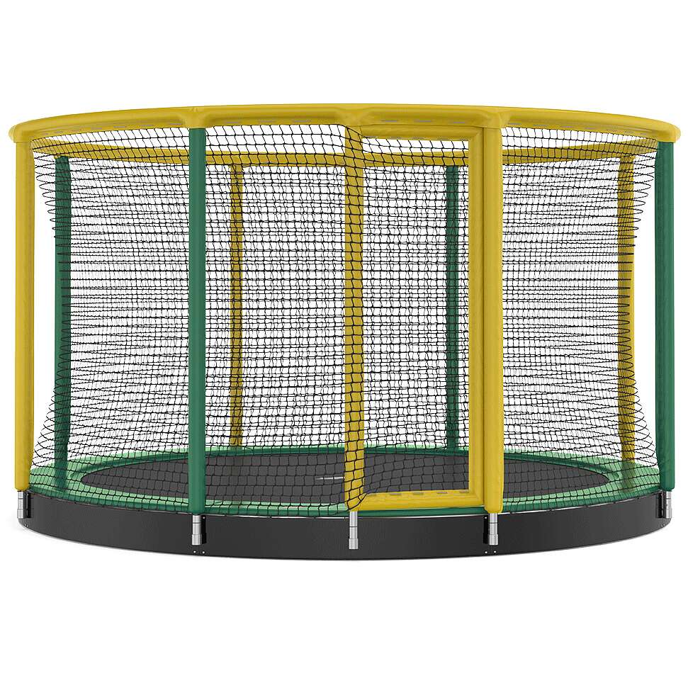 Akrobat Trampolin "Gallus Inground", 427 cm, Grün-Gelb Akrobat Trampolin "Gallus Inground", 427 cm, Grün-Gelb von Akrobat