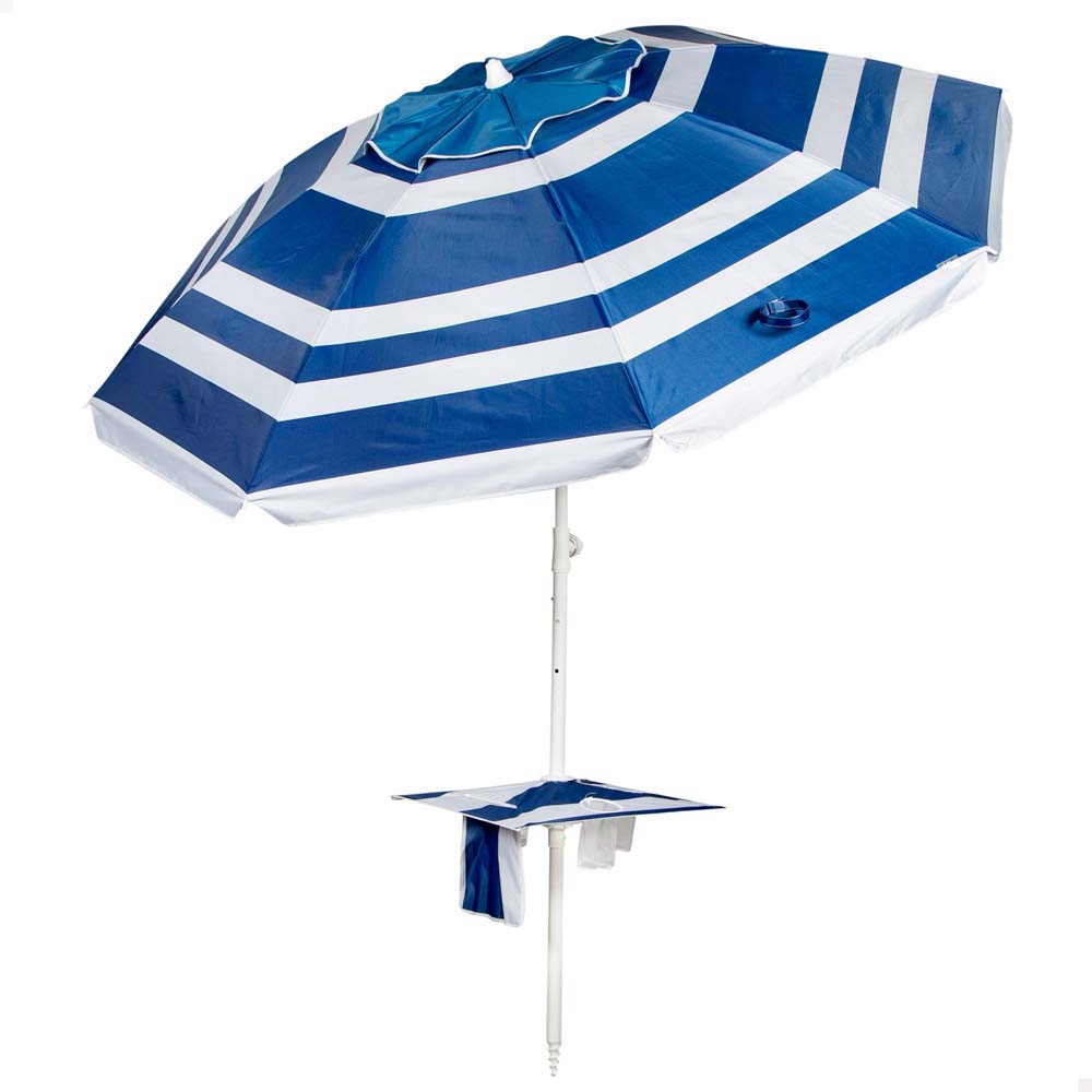 Aktive Uv50 Folding Beach Umbrella 210 Cm Blau Aktive Uv50 Folding Beach Umbrella 210 Cm Blau von Aktive