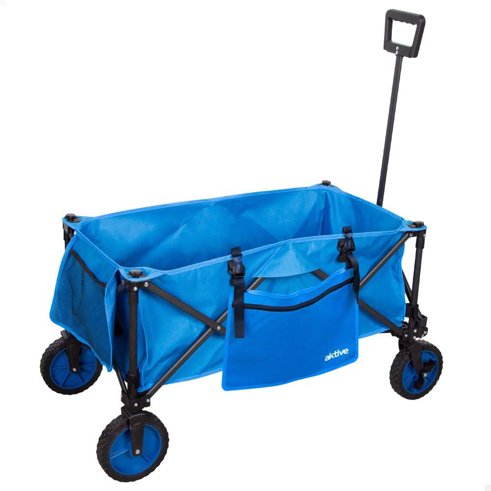 Aktive 360º Collapsible Foldable Wagon Blau Aktive 360º Collapsible Foldable Wagon Blau von Aktive
