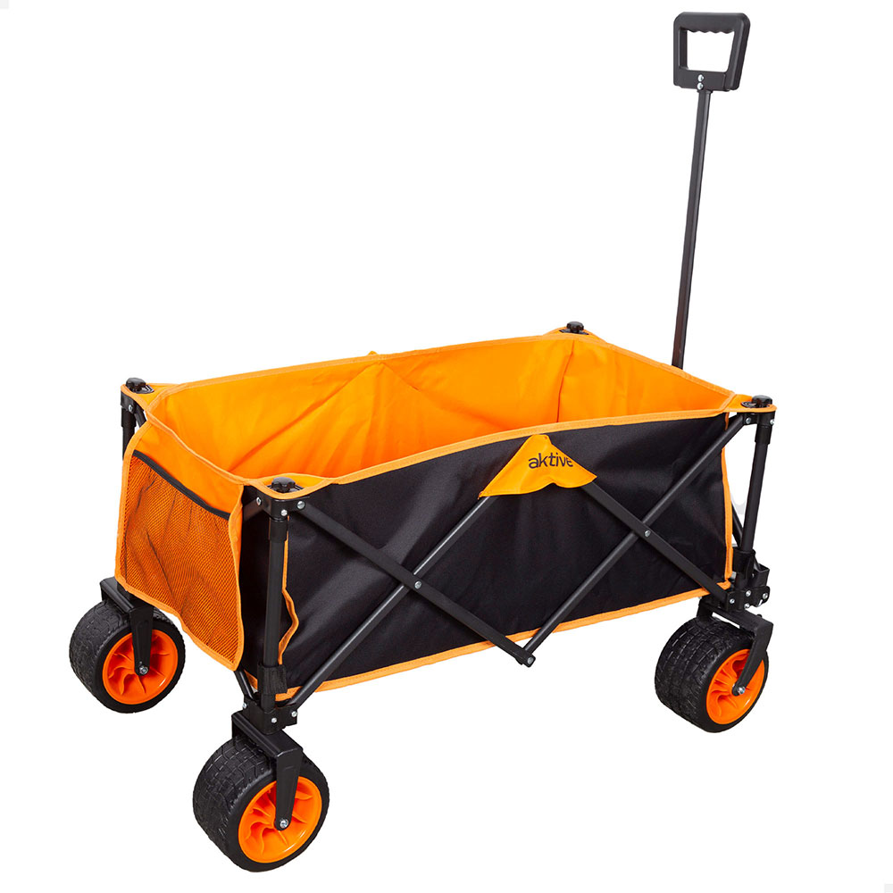 Aktive 360º Collapsible Foldable Wagon Orange von Aktive