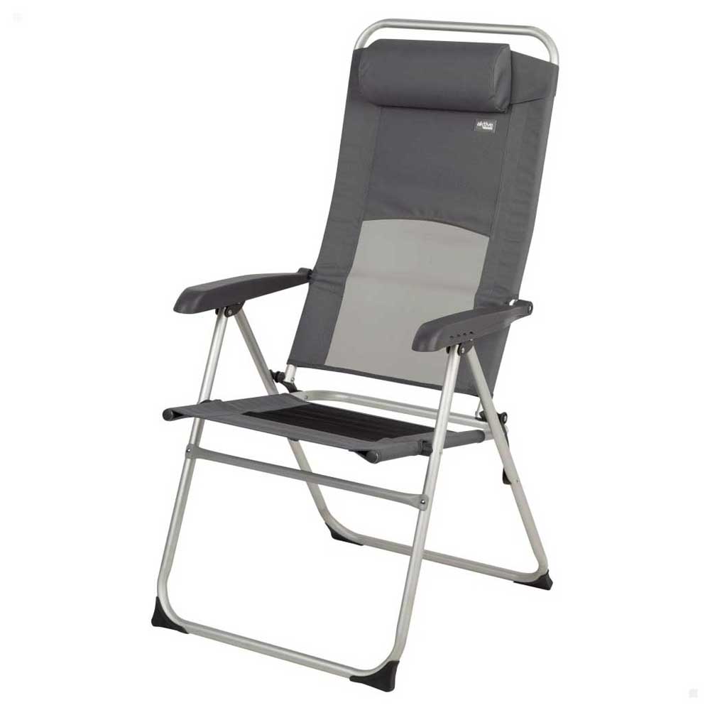 Aktive 55x63x114 Cm Aluminium Folding Chair Multi-position Schwarz Aktive 55x63x114 Cm Aluminium Folding Chair Multi-position Schwarz von Aktive