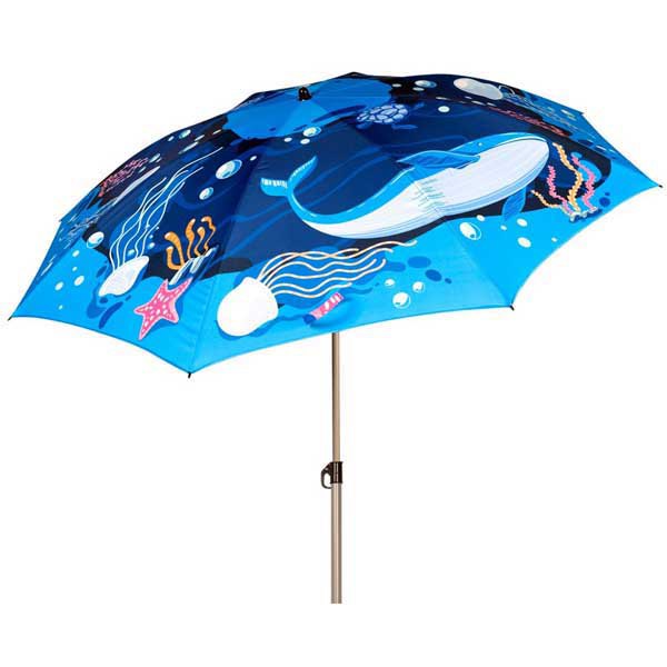 Aktive 62327 Uv40 Ø Tiltable Beach Umbrella 200 Cm Blau Aktive 62327 Uv40 Ø Tiltable Beach Umbrella 200 Cm Blau von Aktive