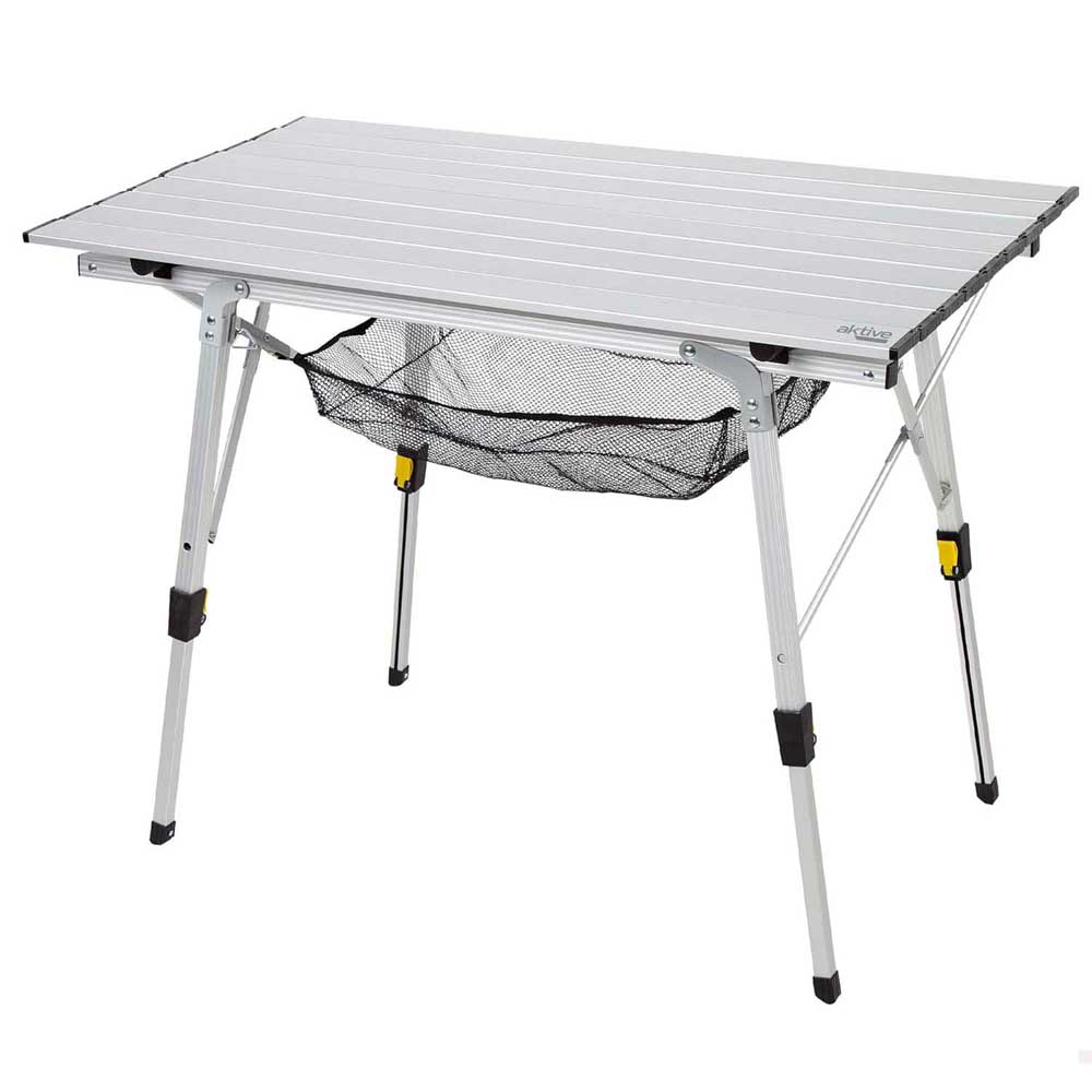 Aktive 63052 Folding Camping Table Silber 90x51x45-70 cm Aktive 63052 Folding Camping Table Silber 90x51x45-70 cm von Aktive