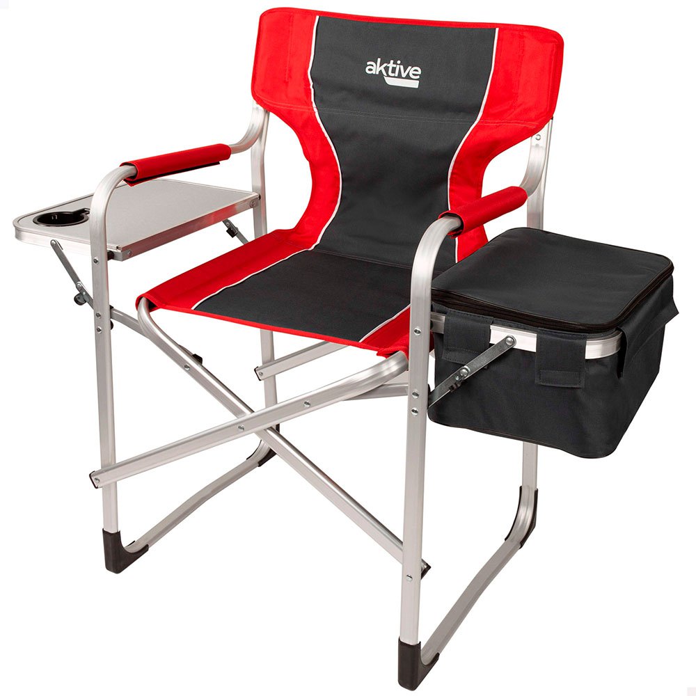 Aktive Aluminium With Tray And Iso Bag Director Folding Chair Silber Aktive Aluminium With Tray And Iso Bag Director Folding Chair Silber von Aktive