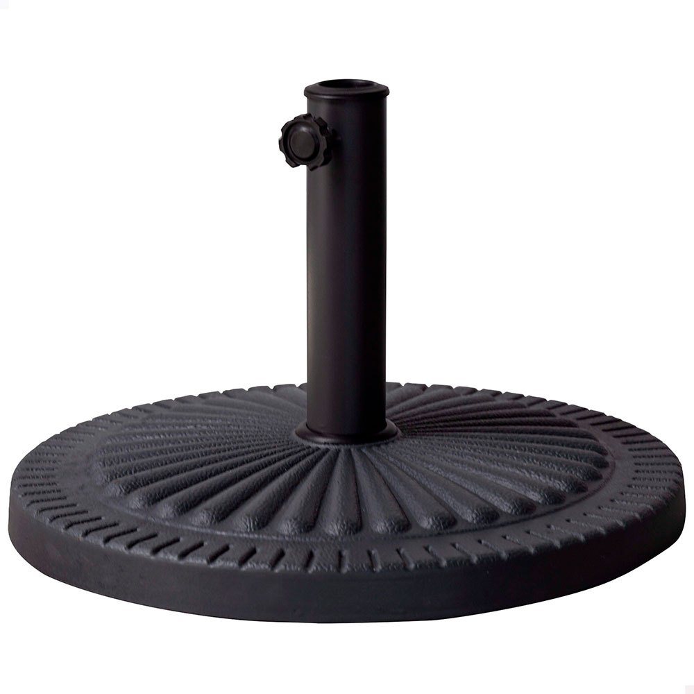 Aktive Circular Base Umbrella Polyresin 38-48 Mm Schwarz 49 x 33 cm von Aktive