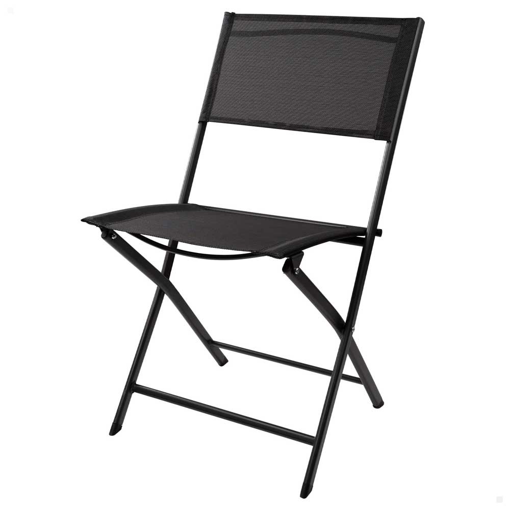 Aktive Garden Folding Chair Schwarz 46 x 55 x 81 cm von Aktive