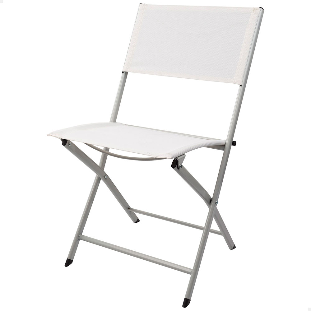 Aktive Garden Folding Chair Silber 46 x 55 x 81 cm von Aktive