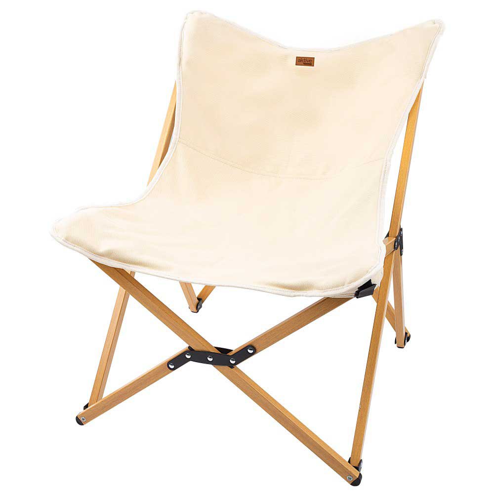 Aktive Glamping Folding Chair Beige 70 x 56 x 75 cm Aktive Glamping Folding Chair Beige 70 x 56 x 75 cm von Aktive