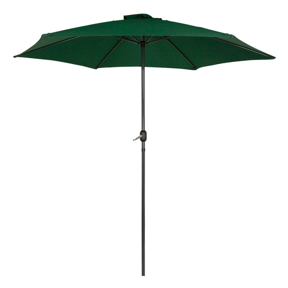 Aktive Hexagonal Parasol 300 Cm Aluminium Pole 48 Mm Heigth 245 Cm Grün von Aktive