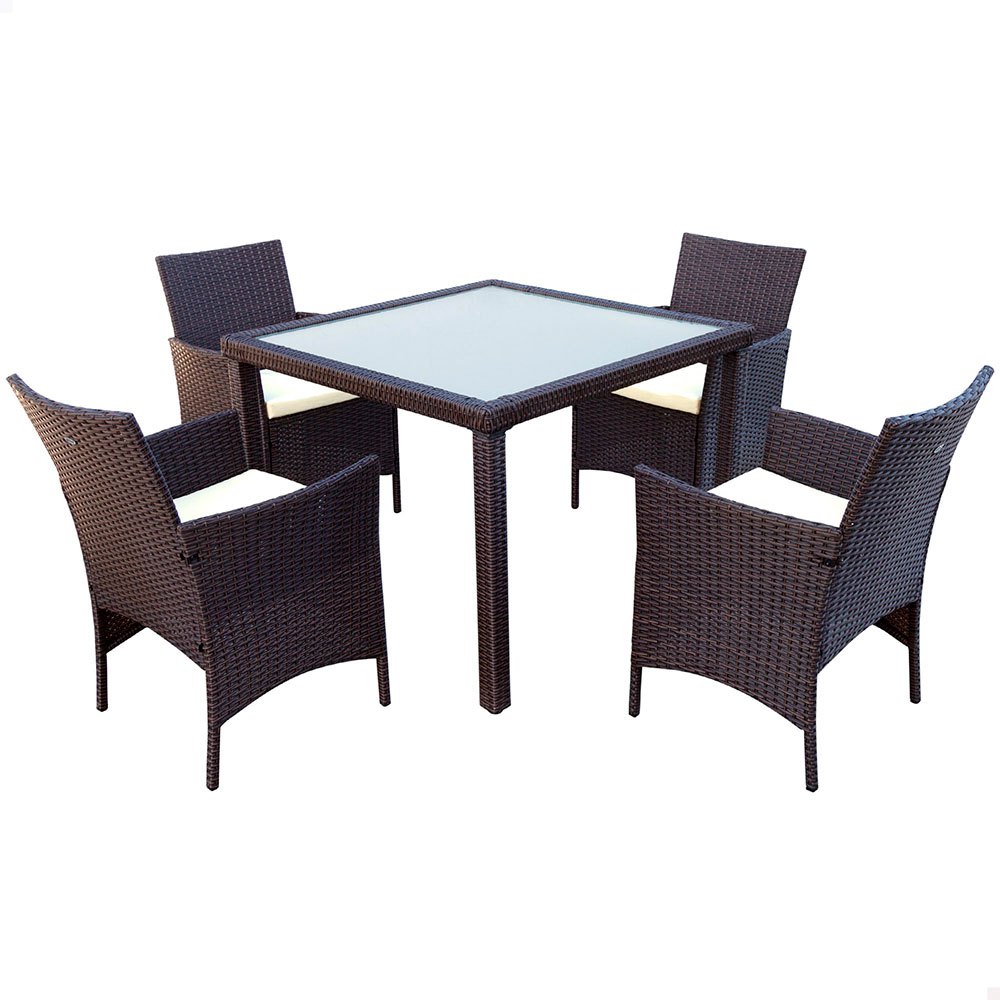 Aktive Table With 4 Chairs Schwarz Aktive Table With 4 Chairs Schwarz von Aktive