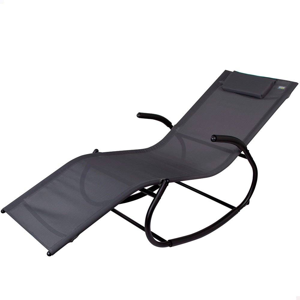 Aktive Textileno Lounger 60x172x75 Cm Schwarz Aktive Textileno Lounger 60x172x75 Cm Schwarz von Aktive