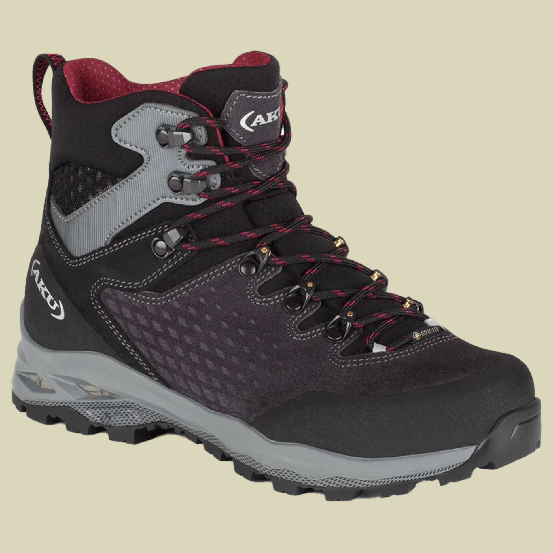 Alterra II GTX Women Größe UK 5 Farbe anthracite/bordeaux von Aku