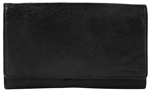 Akzent Damen - Geldbörse Echt Rinds Leder Portemonnaie Querformat 17 x 11 cm 3000015 Akzent Damen - Geldbörse Echt Rinds Leder Portemonnaie Querformat 17 x 11 cm 3000015 von Akzent