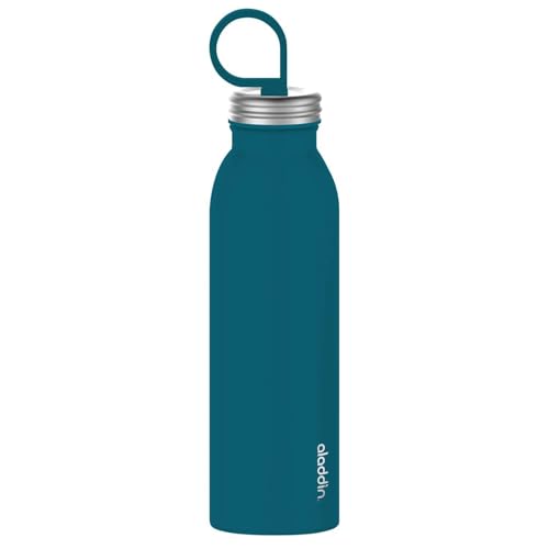 Aladdin Chilled Colour Thermavac Trinkflasche Edelstahl 0.55L Blue – Thermosflasche Hält 9 Stunden Kalt - Doppelwandige Vakuumisolierung - Wasserflasche BPA-Frei - Spülmaschinenfest Aladdin Chilled Colour Thermavac Trinkflasche Edelstahl 0.55L Blue – Thermosflasche Hält 9 Stunden Kalt - Doppelwandige Vakuumisolierung - Wasserflasche BPA-Frei - Spülmaschinenfest von STANLEY