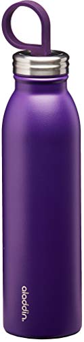 Aladdin Chilled Colour Thermavac Trinkflasche Edelstahl 0.55L Purple – Thermosflasche Hält 9 Stunden Kalt - Doppelwandige Vakuumisolierung - Wasserflasche BPA-Frei - Spülmaschinenfest von Aladdin