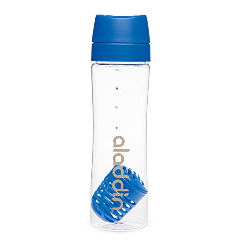 Aladdin Infuse Trinkflasche 0.7L Blau – Herausnehmbarer Einsatz - Doppelt Auslaufsicherer Deckel - Geruchs- und Fleckenfest - Wasserflasche BPA-Frei - Spülmaschinenfest Aladdin Infuse Trinkflasche 0.7L Blau – Herausnehmbarer Einsatz - Doppelt Auslaufsicherer Deckel - Geruchs- und Fleckenfest - Wasserflasche BPA-Frei - Spülmaschinenfest von Aladdin