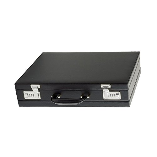 Alassio 92300 - Attachékoffer PONTE, aus Lederimitat, ca. 44,5 x 33 x 10 cm, schwarz, 1,85 Kg Alassio 92300 - Attachékoffer PONTE, aus Lederimitat, ca. 44,5 x 33 x 10 cm, schwarz, 1,85 Kg von ALASSIO