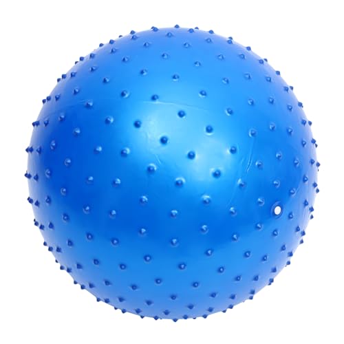 Alasum Dornenball Yoga-Massageball Fitnessball Trainingsball Berufsball Stacheliger Massageball Balanceball Yogaball zum Trainieren Stabilitätsballstuhl großer Gymnastikball PVC Blue von Alasum