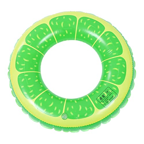 Alasum Oranger Schwimmring Kinderbecken Schwimmt Kinderschwimmer Outdoor-schwimmring Aufblasbarer Pool Für Erwachsene Aufblasbarer Schwimmring Sommer Wasserspielzeug Sommerpool Green PVC von Alasum