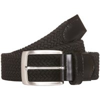 Alberto Basic Braided Gürtel schwarz Alberto Basic Braided Gürtel schwarz von Alberto