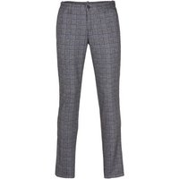 Alberto FRED - Cool Glencheck Jersey Chino Hose kariert von Alberto