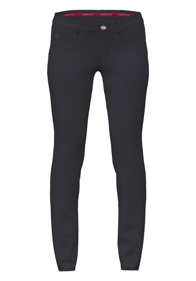 Alberto Golfhose Alberto Golf Hose MONA-L WR Super Jersey Navy Damen EU 34 Alberto Golfhose Alberto Golf Hose MONA-L WR Super Jersey Navy Damen EU 34 von Alberto