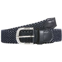 Alberto Gürtel - Silver blau Alberto Gürtel - Silver blau von Alberto