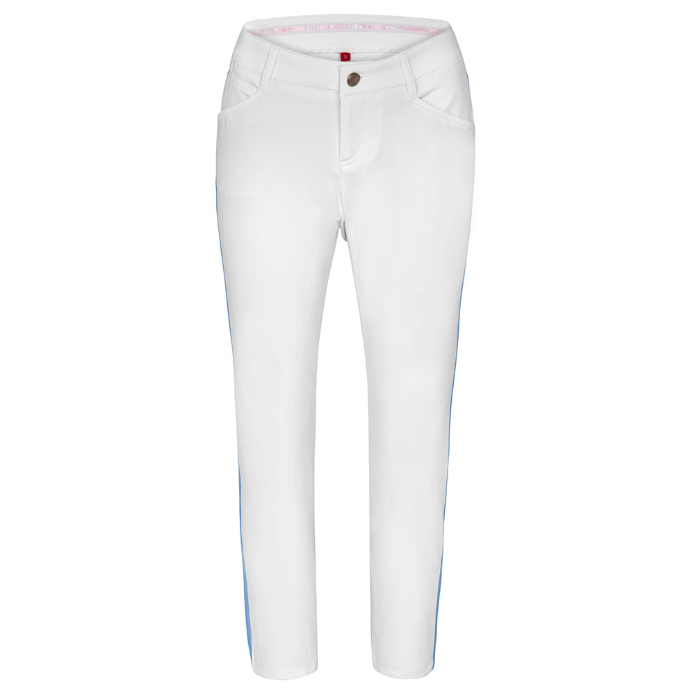 'Alberto Mona-SB 7335 Damen 7/8 Golfhose weiss/blau' 'Alberto Mona-SB 7335 Damen 7/8 Golfhose weiss/blau' von Alberto