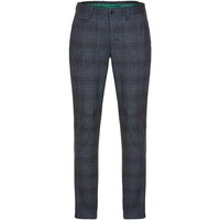 Alberto ROOKIE - Glencheck Jersey Chino Hose kariert von Alberto