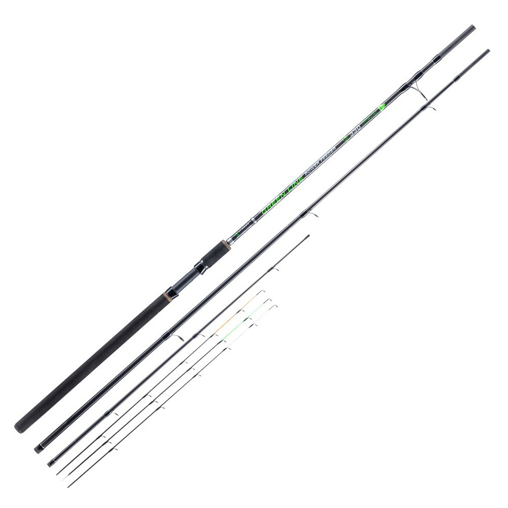 Alcedo Green Line Feeder Carpfishing Rod Silber 3.30 m / 90 g Alcedo Green Line Feeder Carpfishing Rod Silber 3.30 m / 90 g von Alcedo