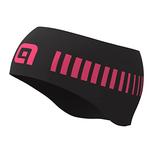 Alé Cycling Unisex Strada Earband Kopfbedeckung, Schwarz/Fluo Pink, Einheitsgröße Alé Cycling Unisex Strada Earband Kopfbedeckung, Schwarz/Fluo Pink, Einheitsgröße von ALE'
