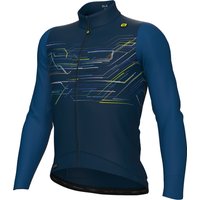 ALÉ Langarmtrikot Megabyte, für Herren, Größe XL, Radtrikot, von Alé